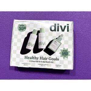 divi Healthy Hair Goals kit volumizing shampoo, conditioner, serum NEW